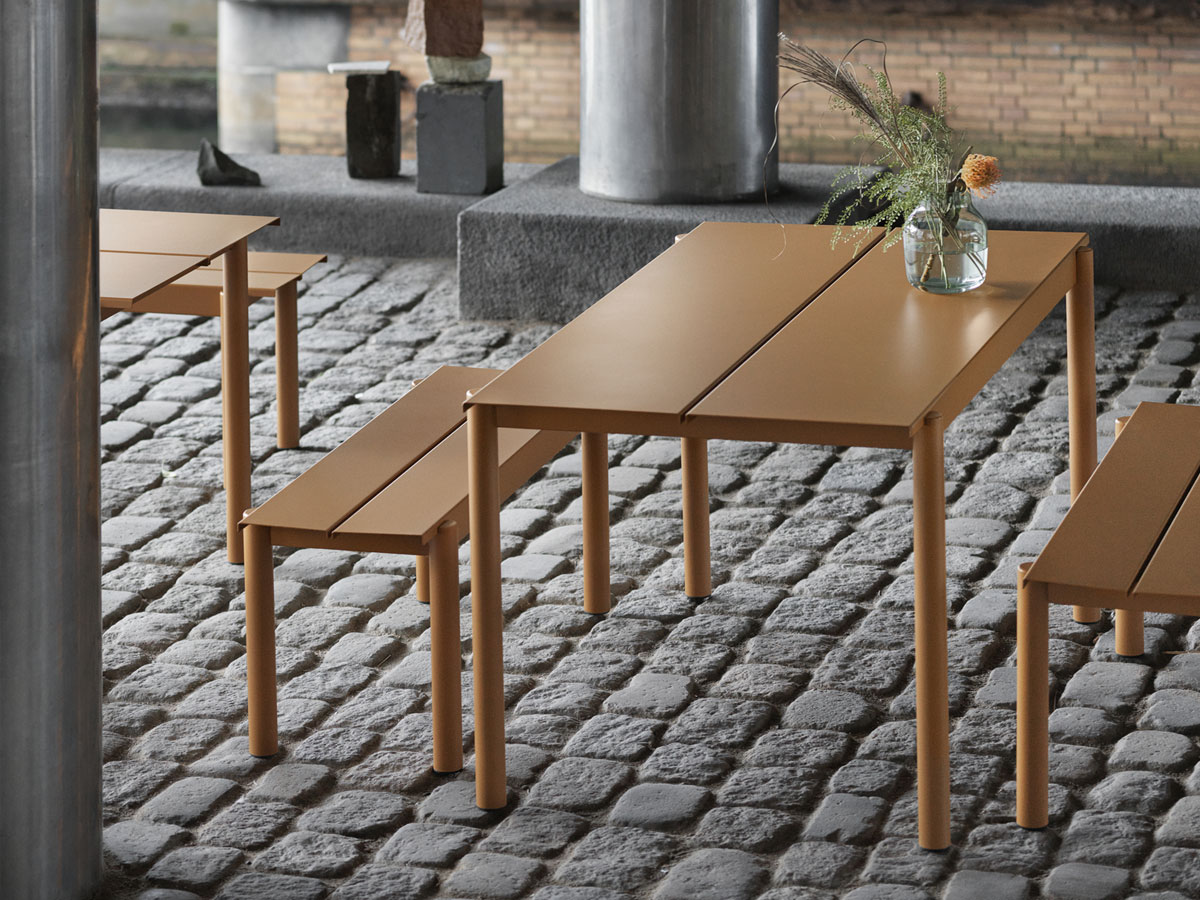 Muuto Linear Steel Table Outdoor L 140 Cm