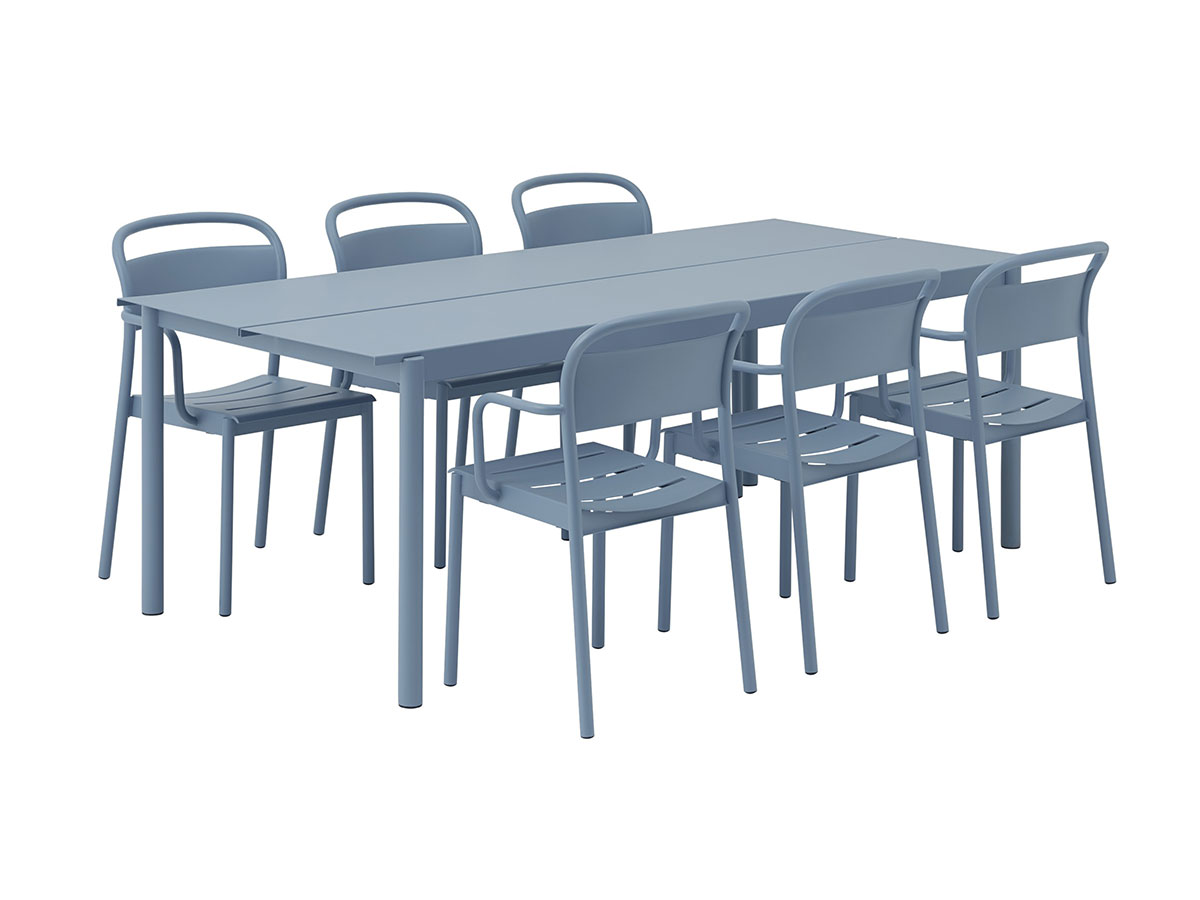 Muuto Linear Steel Table Outdoor L 220 Cm