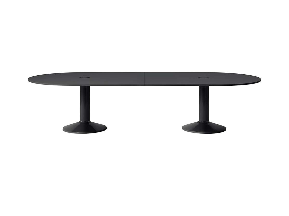 Muuto Midst Conference Table With Power Cut Out L 330 Cm