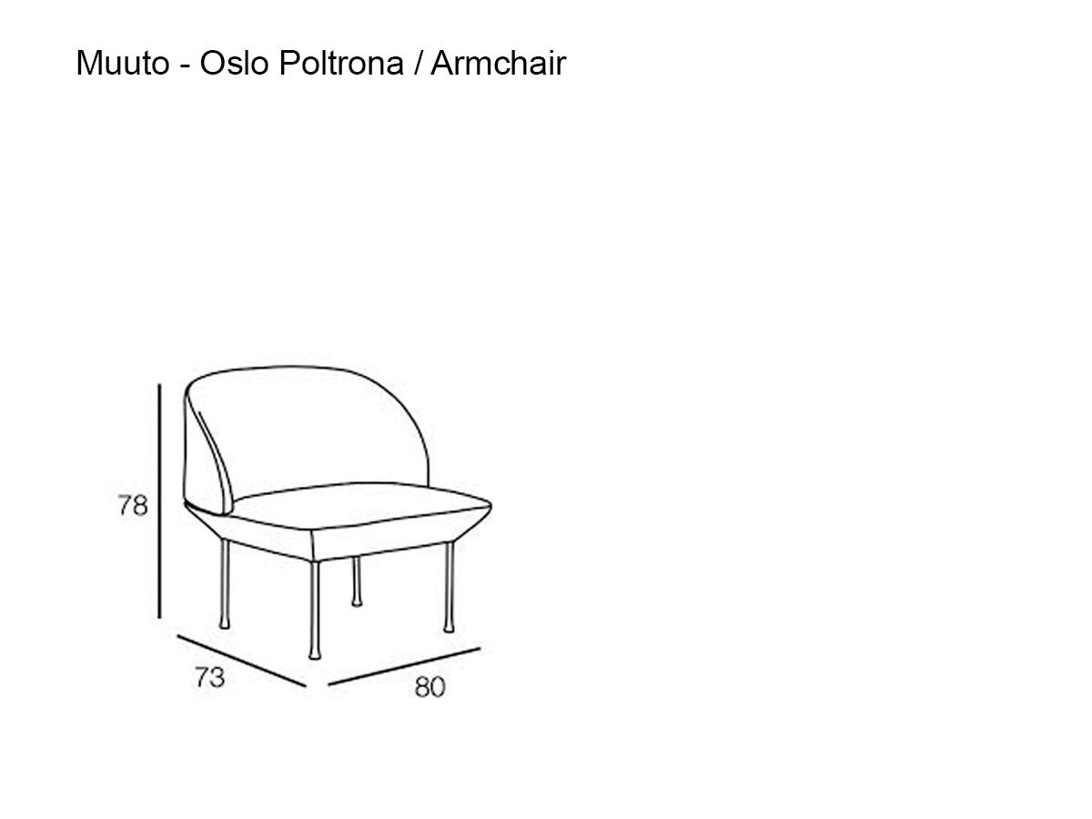 Muuto Oslo Armchair