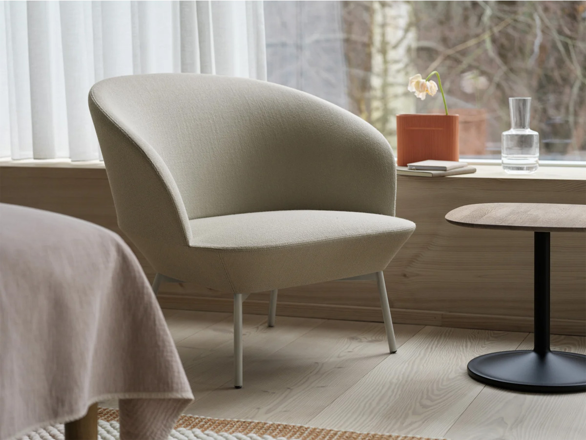 Muuto Oslo Lounge Chair Tube Base