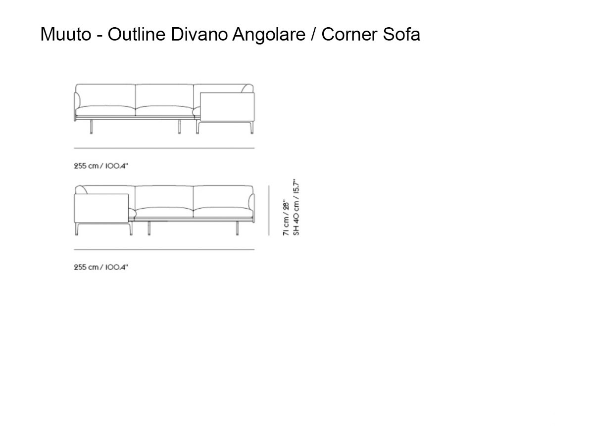 Muuto Outline Corner Sofa