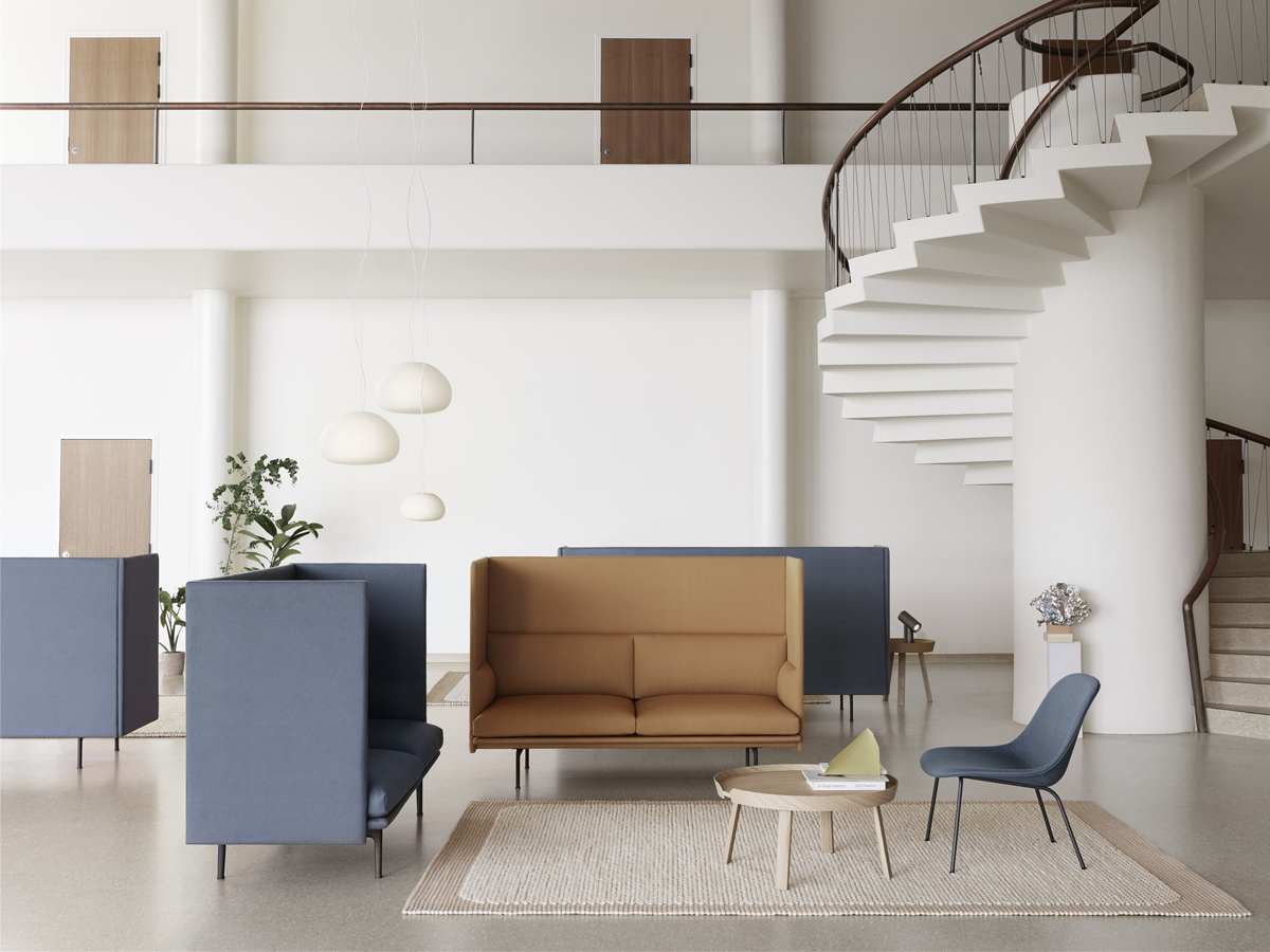 Muuto Outline Highback 2 Seater Sofa