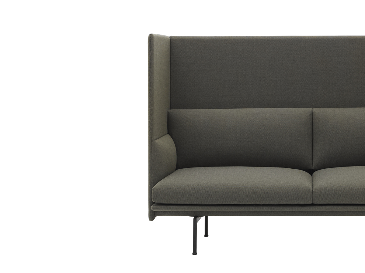 Muuto Outline Highback 2 Seater Sofa