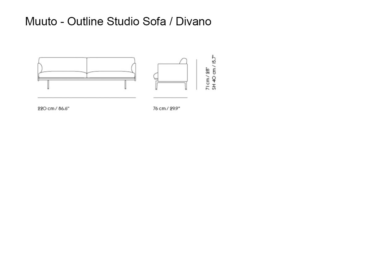 Muuto Outline Studio Sofa