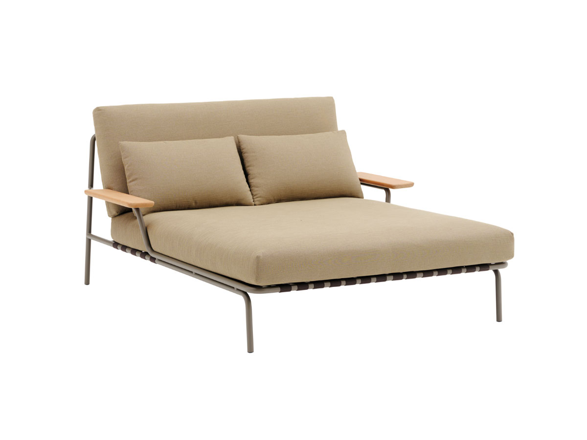 Muuto Settle Lounge Bed With Armrests Outdoor
