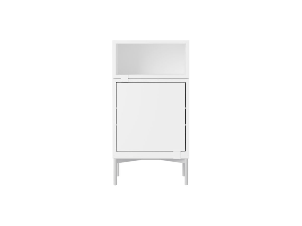 Muuto Stacked Storage System Bedside Table Configuration 2