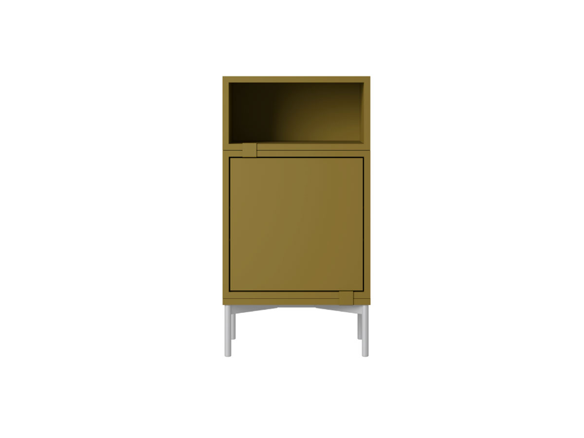 Muuto Stacked Storage System Bedside Table Configuration 2