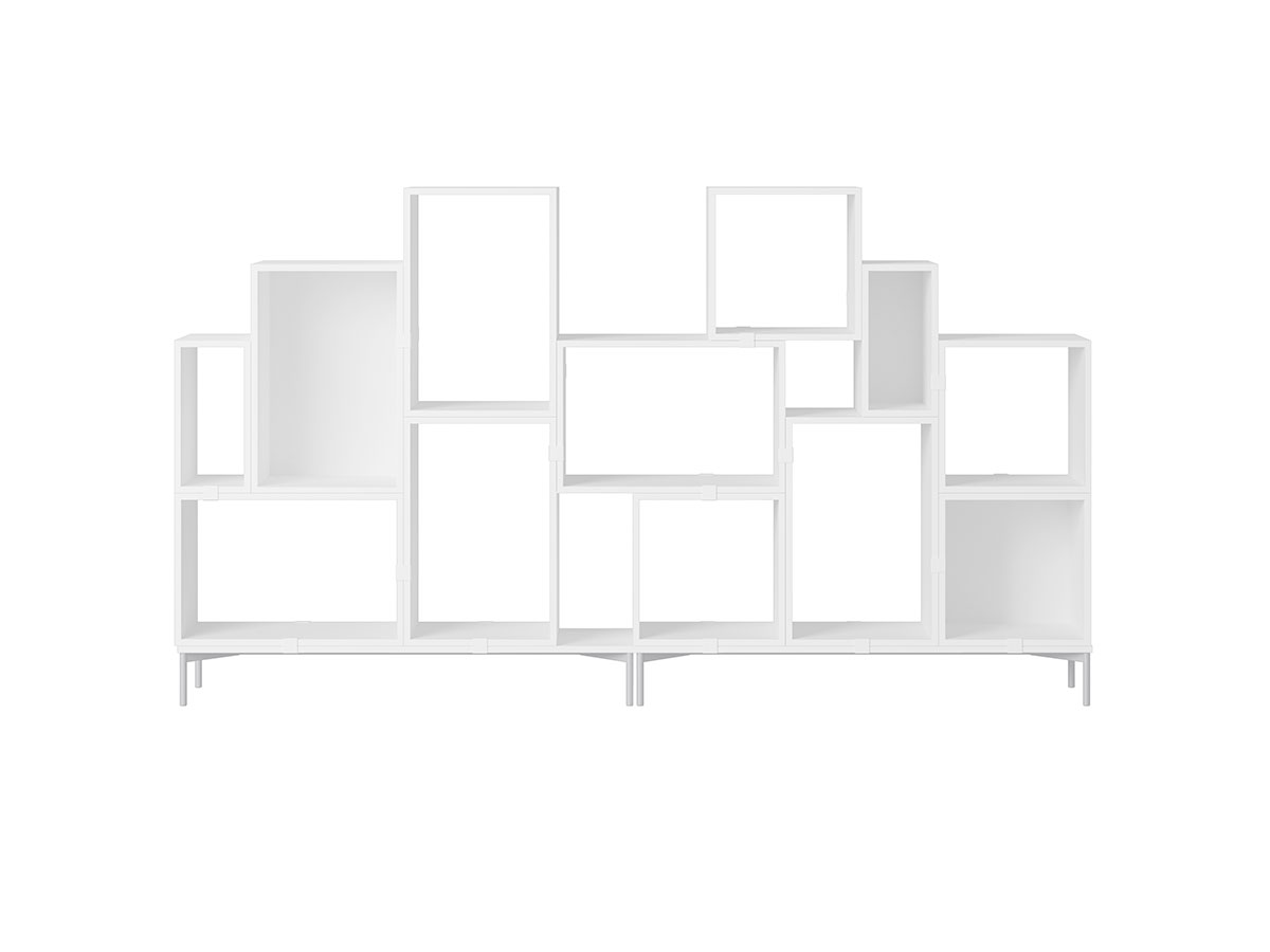 Muuto Stacked Storage System Bookcase Configuration 3
