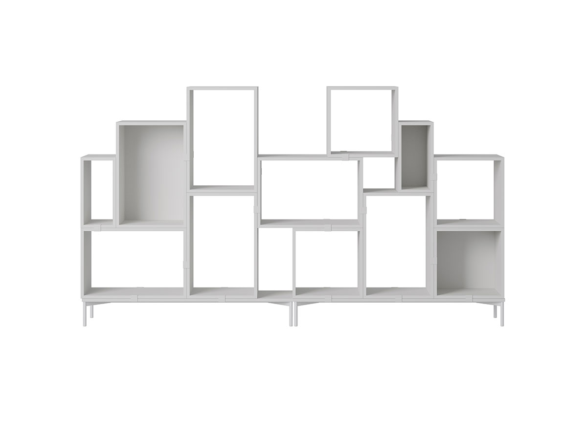 Muuto Stacked Storage System Bookcase Configuration 3