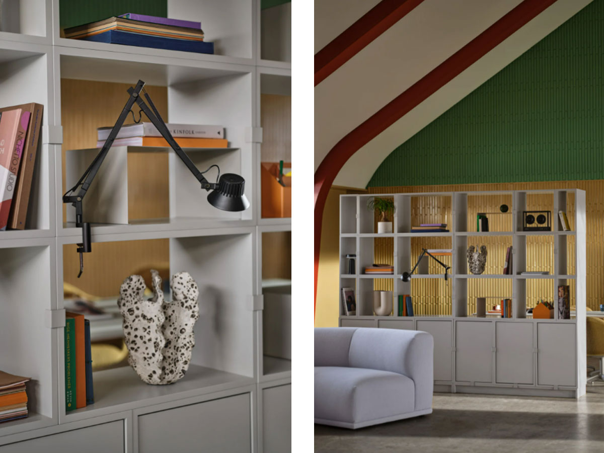 Muuto Stacked Storage System Bookcase Configuration 2