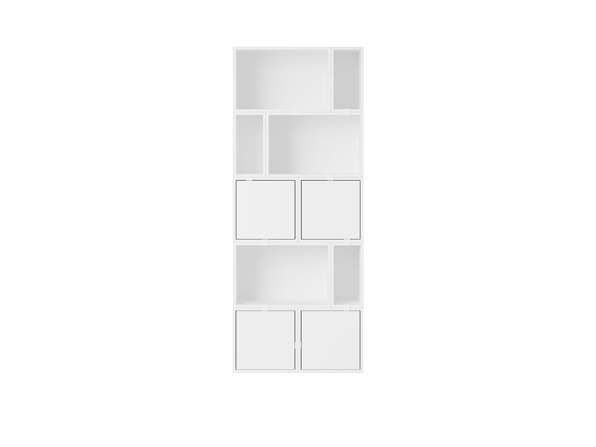 Muuto Stacked Storage System Bookcase Configuration 8