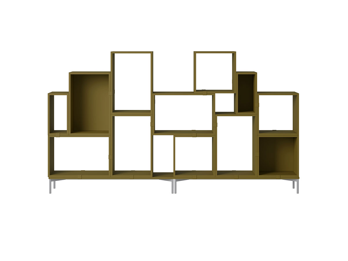 Muuto Stacked Storage System Bookcase Configuration 3