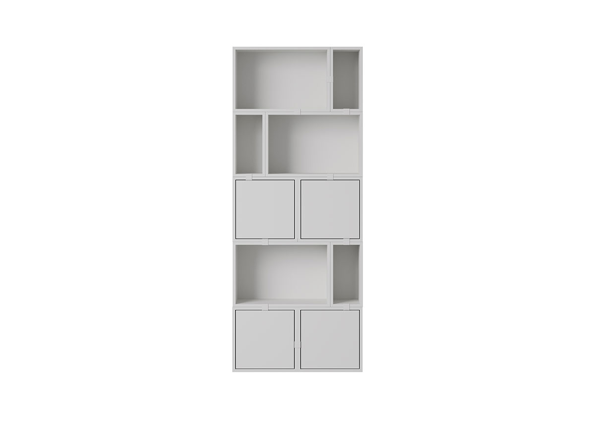 Muuto Stacked Storage System Bookcase Configuration 8