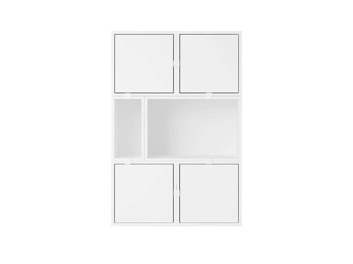 Muuto Stacked Storage System Sideboard Configuration 4