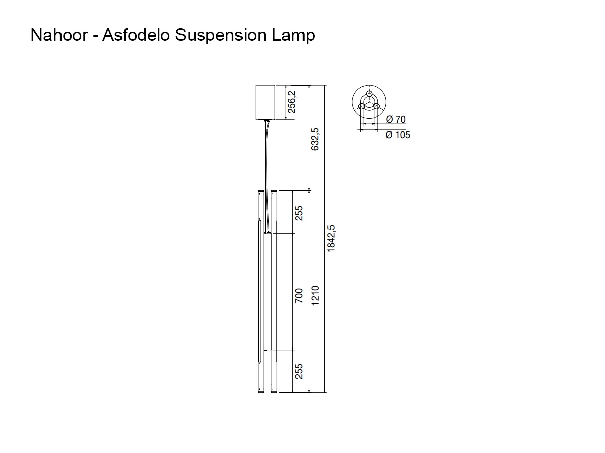 Nahoor Asfodelo Suspension Lamp 1