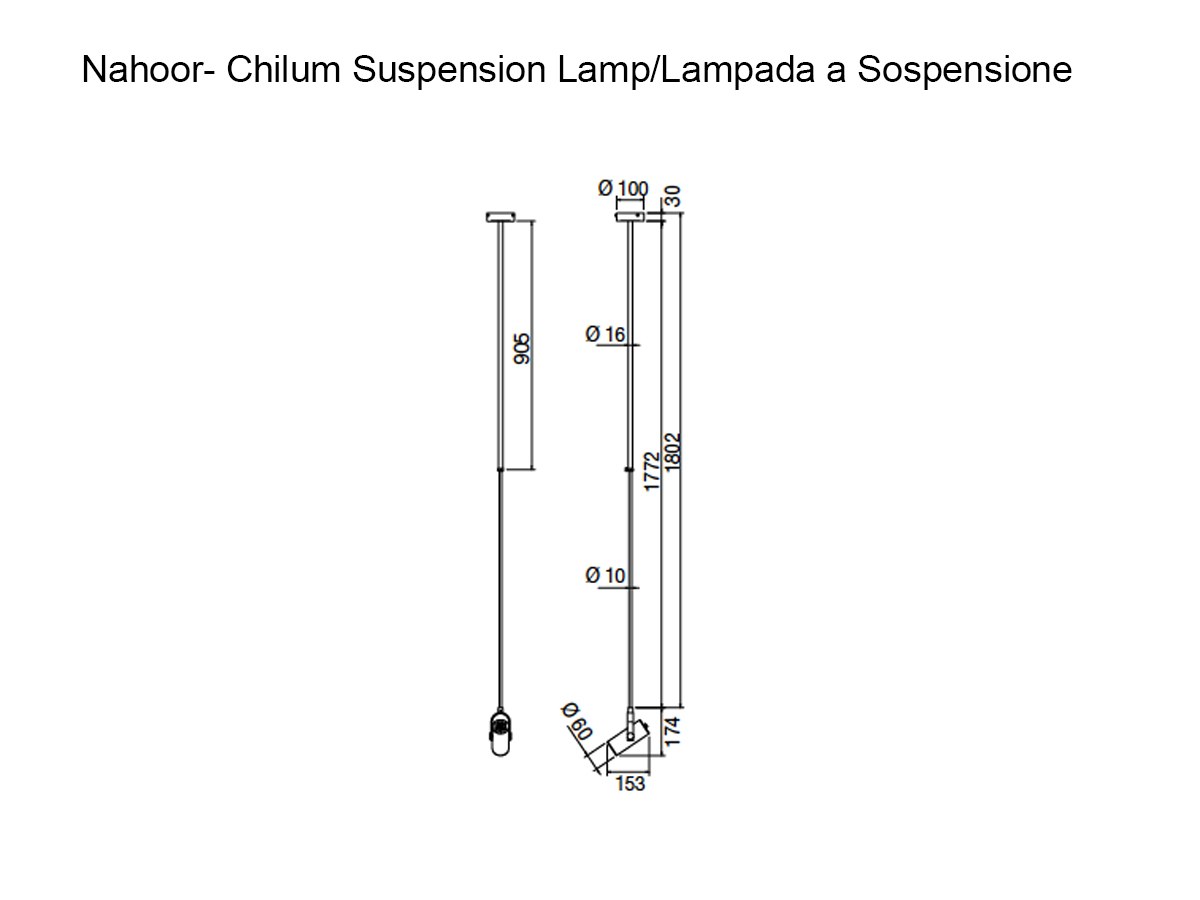 Nahoor Chilum Suspension Lamp