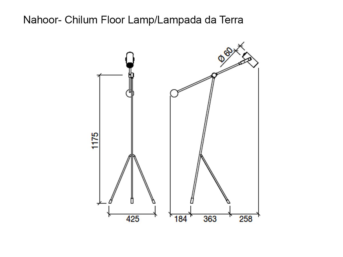 Nahoor Chilum Floor Lamp