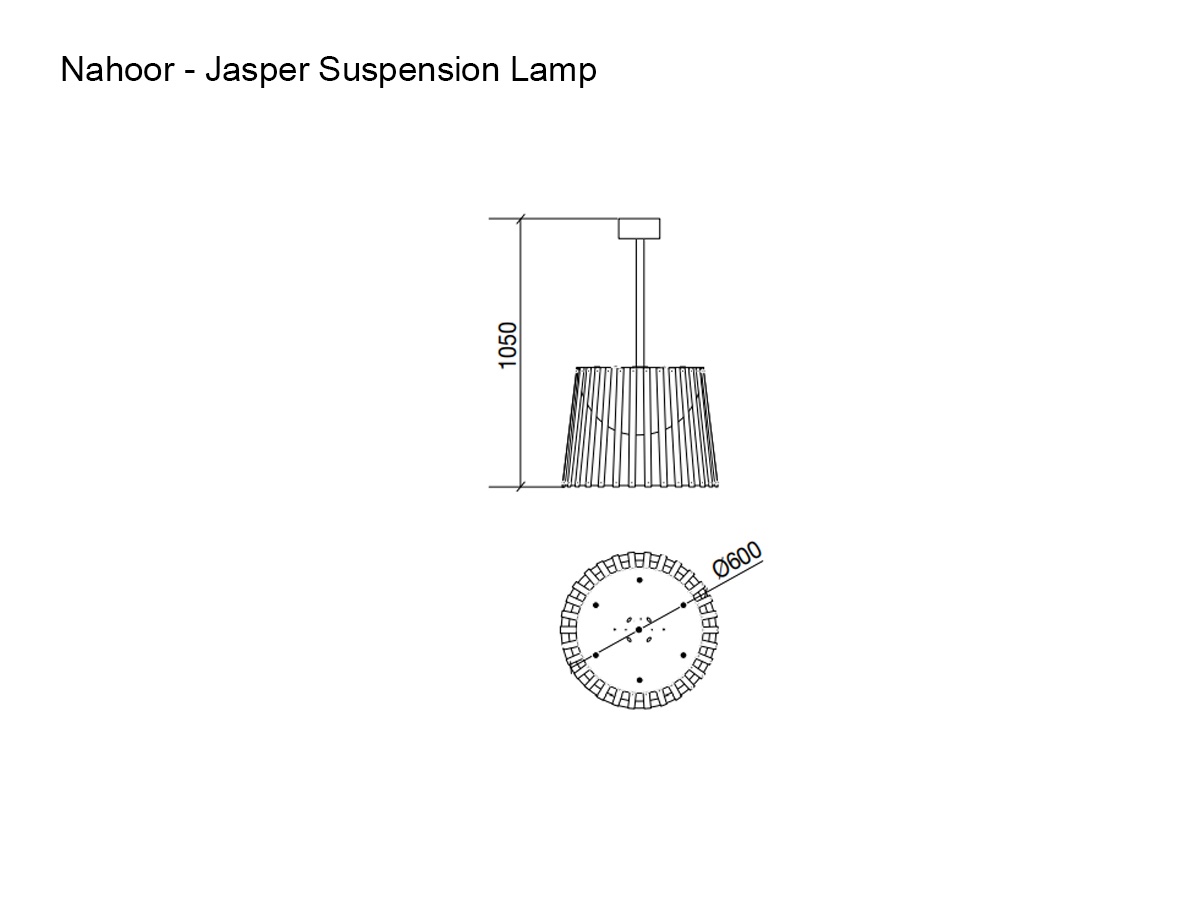 Nahoor Jasper Inandoutdoor Suspension Lamp