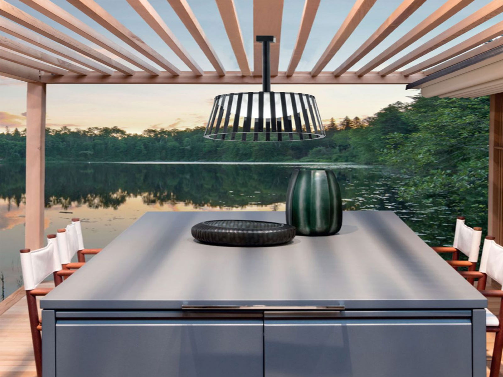Nahoor Jasper Inandoutdoor Suspension Lamp