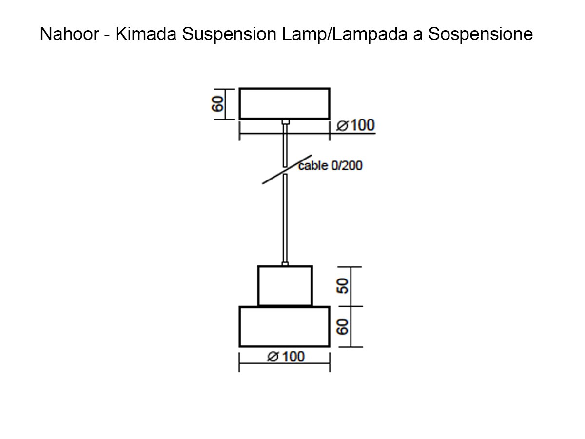 Nahoor Kimada Suspension Lamp