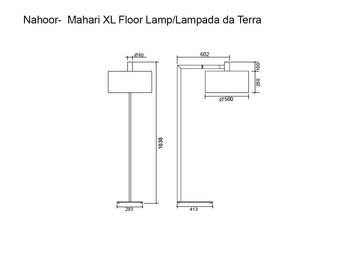 Nahoor Mahari Joy Xl Floor Lamp