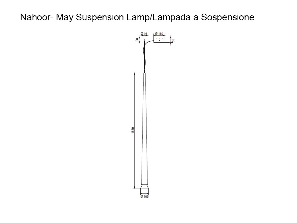 Nahoor May Suspension Lamp