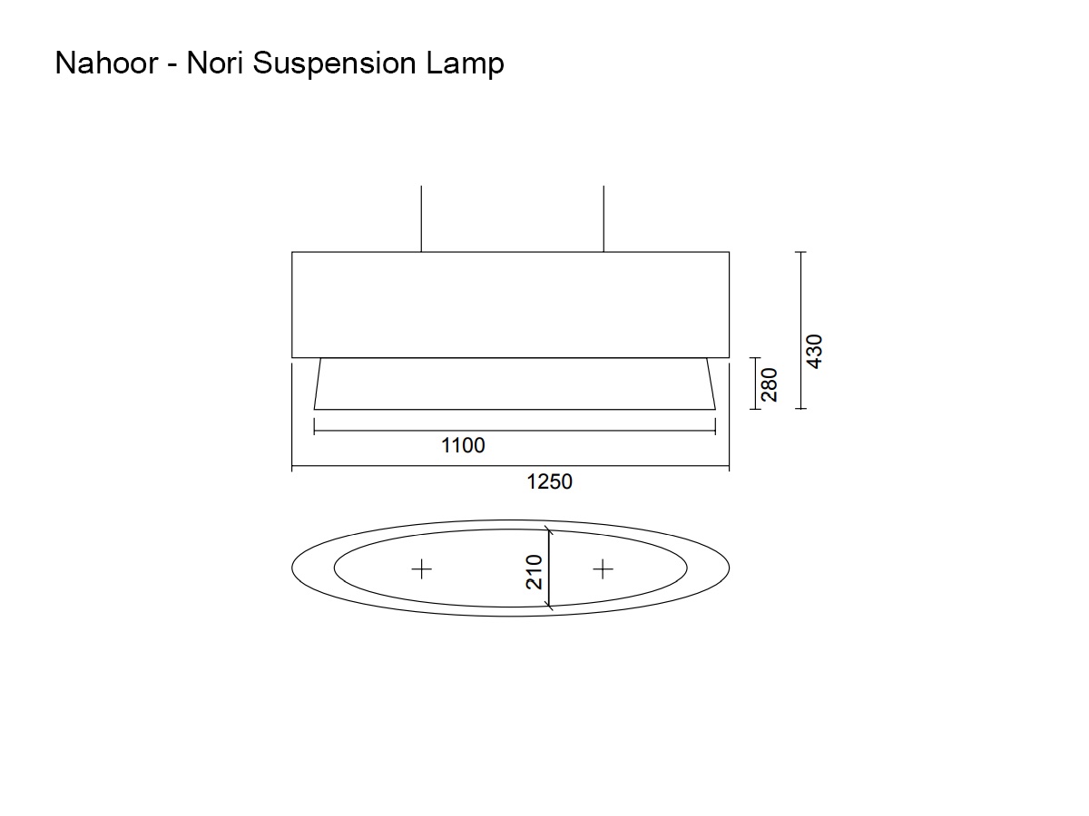 Nahoor Nori Suspension Lamp
