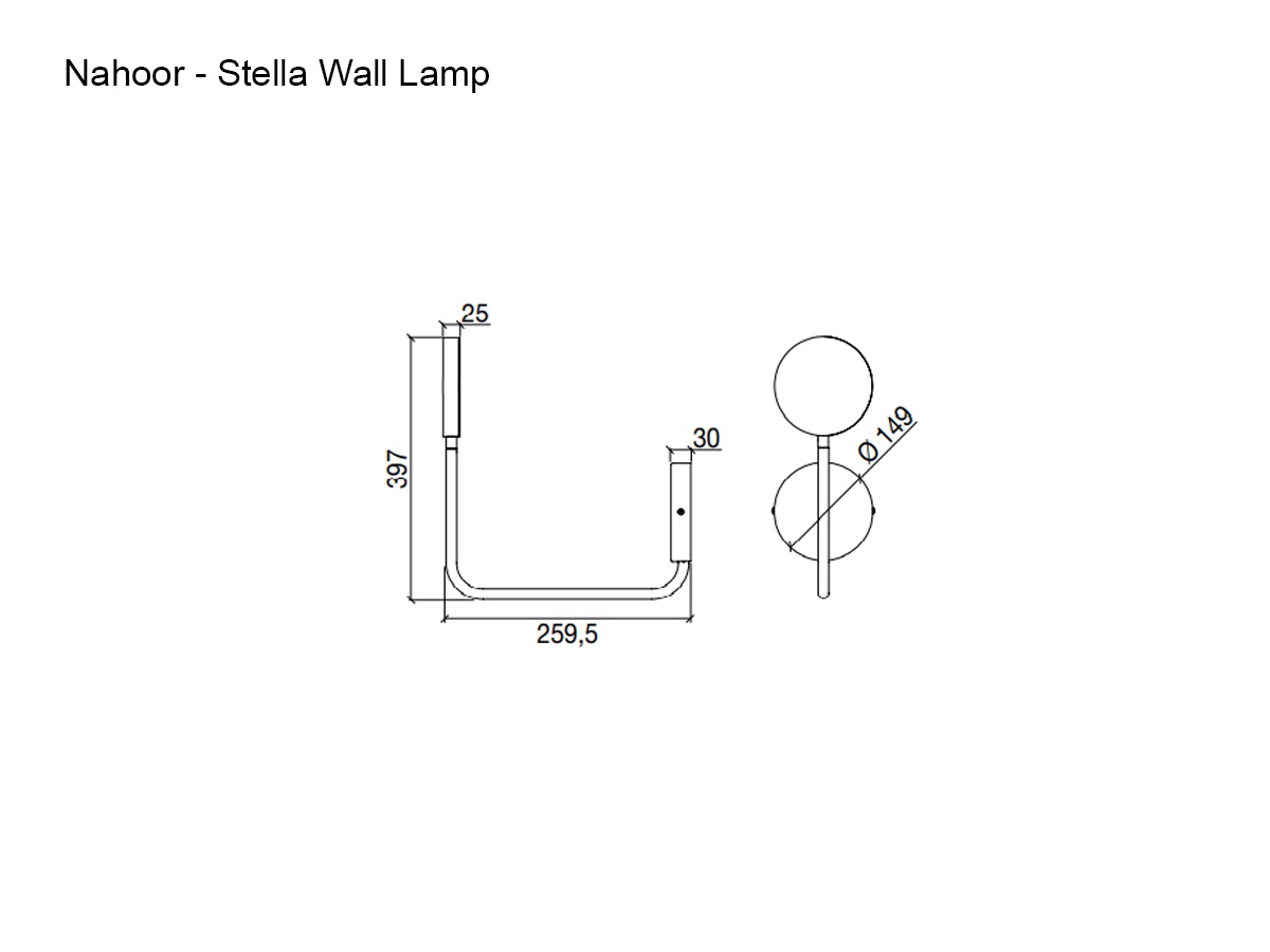 Nahoor Stella Wall Lamp