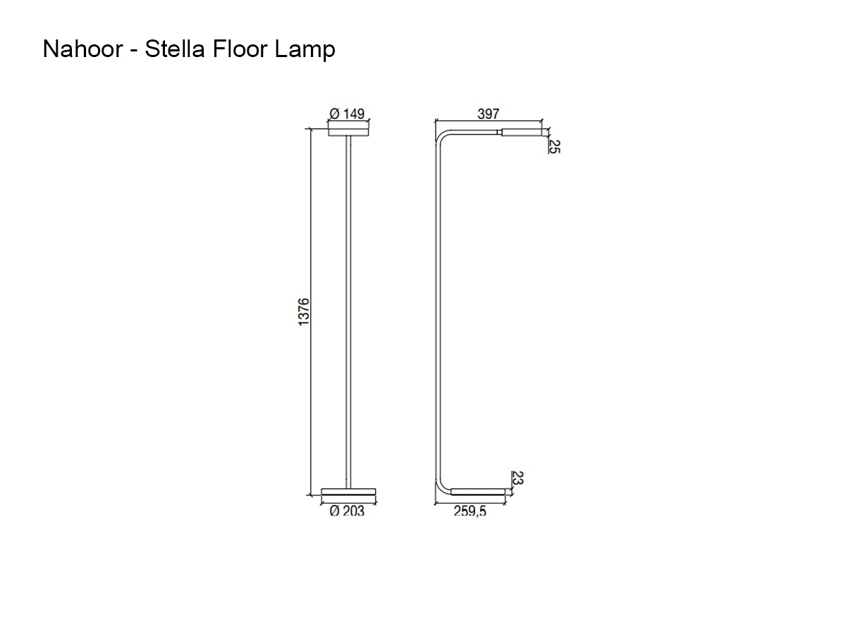 Nahoor Stella Floor Lamp