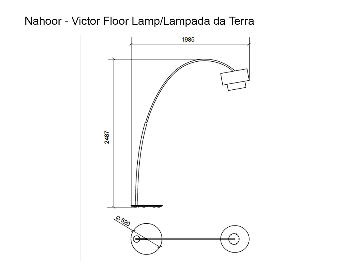 Nahoor Victor Floor Lamp