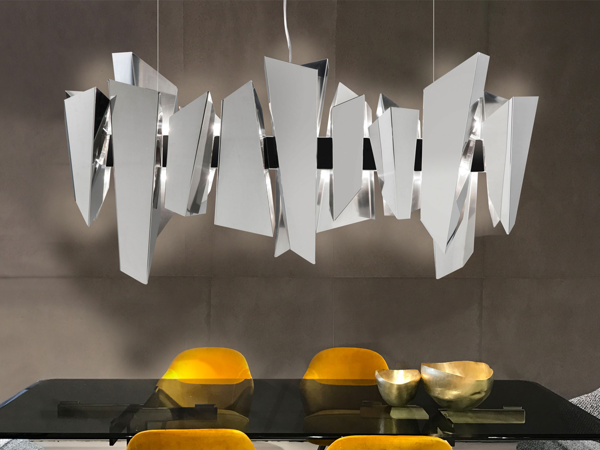Nahoor Wright Horizontal 9 Suspension Lamp
