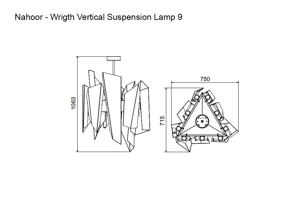 Nahoor Wright Vertical Suspension Lamp 9