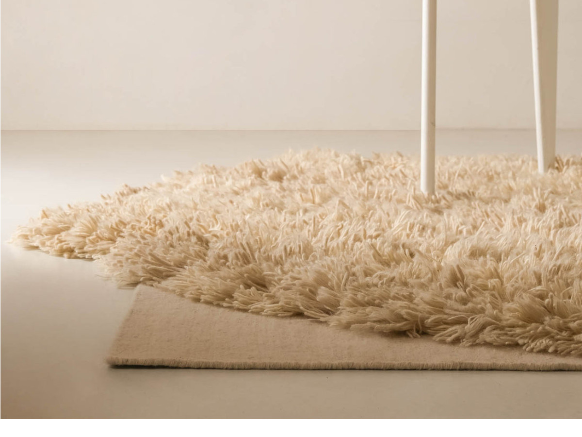 nanimarquina Alga Rug Off White