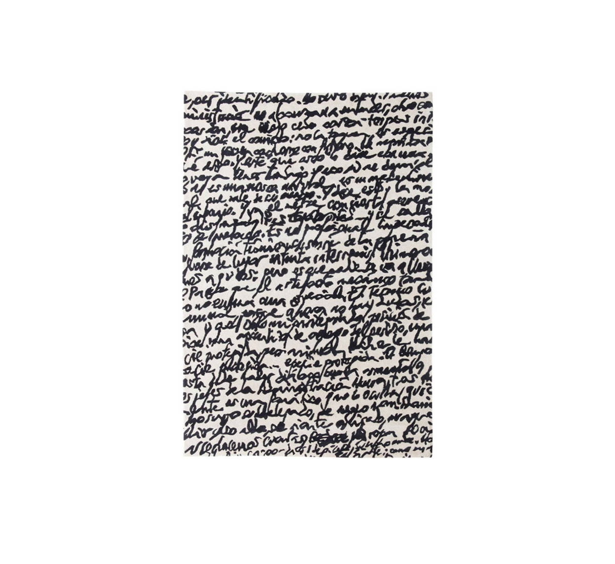 Ковёр nanimarquina Black on White Manuscrit