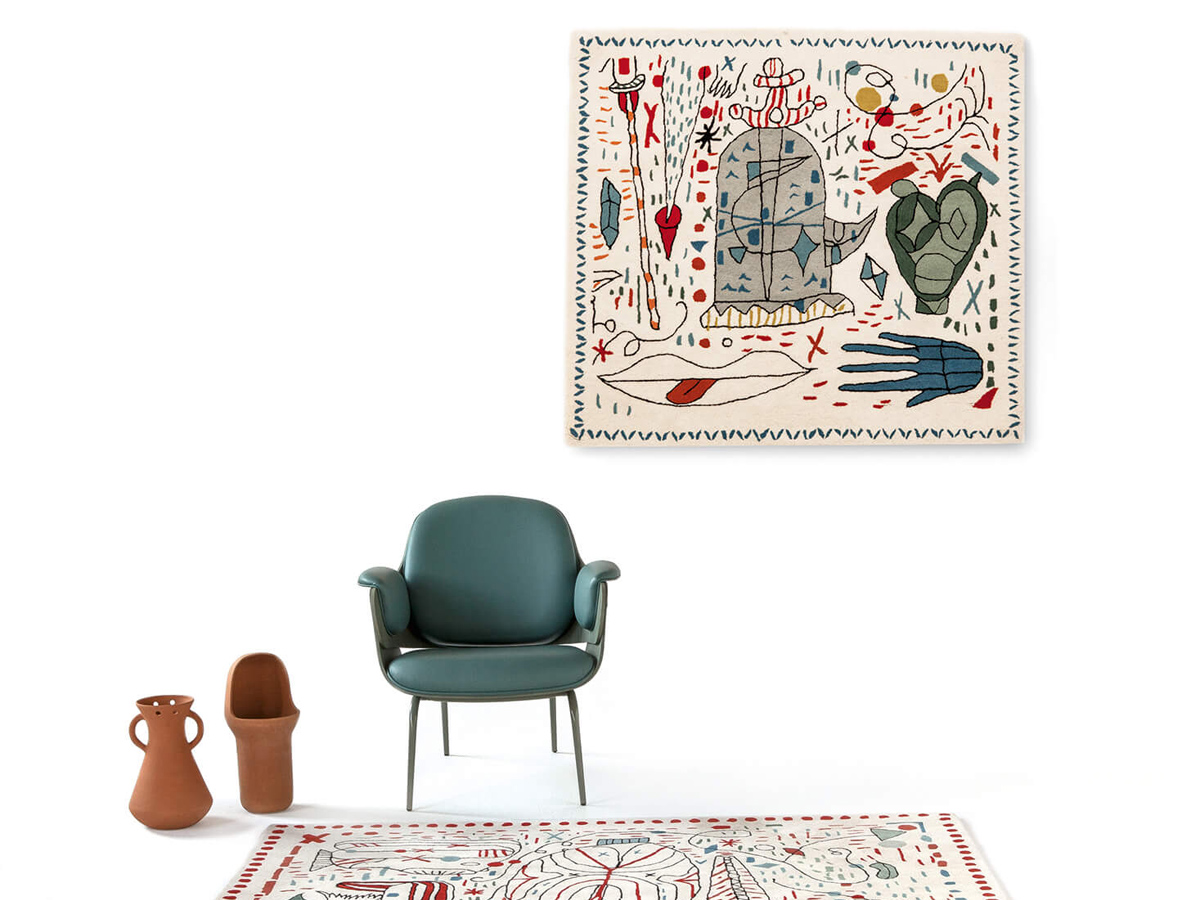 nanimarquina Hayon X Nani Square Rug