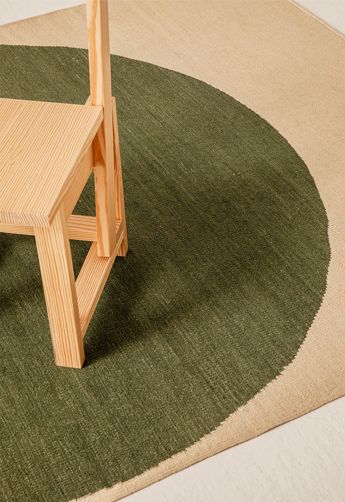 nanimarquina Topo Rug Green