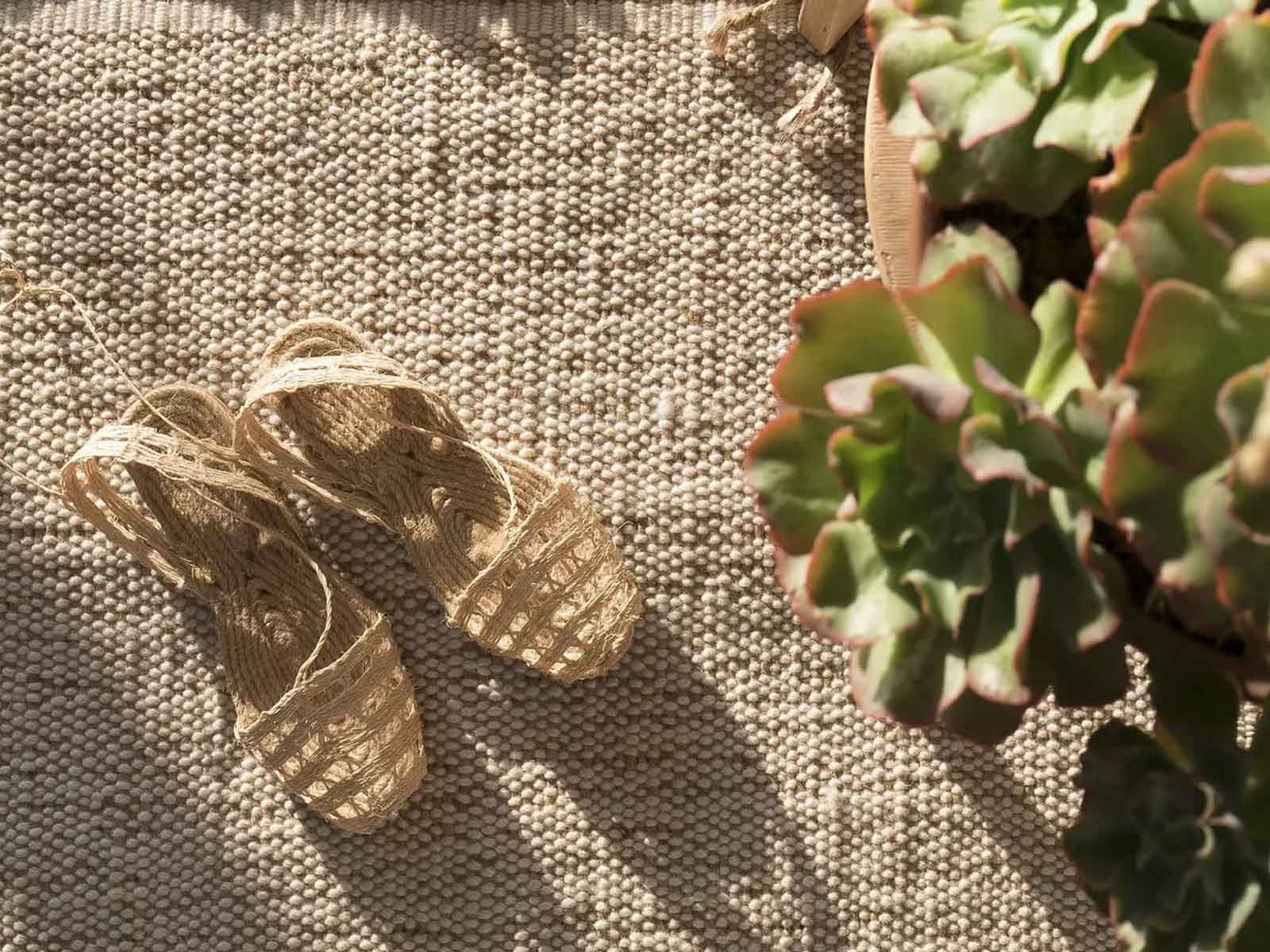 nanimarquina Tres Vegetal Hemp Rug