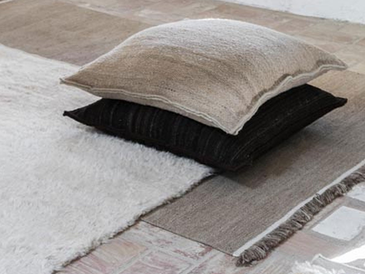 nanimarquina Wellbeing Nettle Dhurrie Rug Carpet