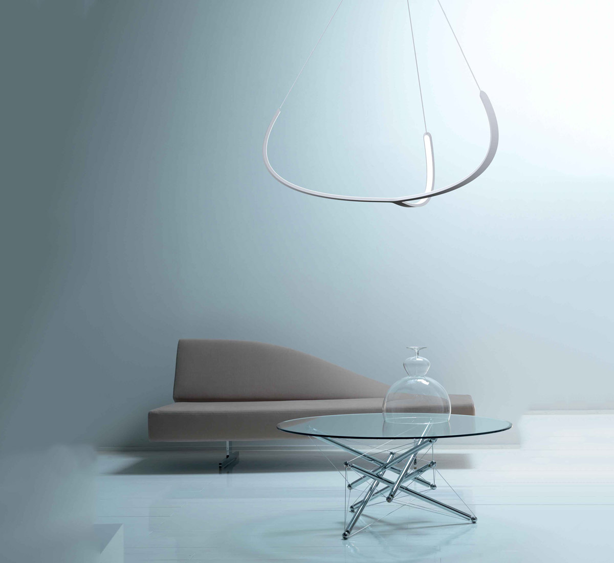 Nemo Alya Suspension Lamp White