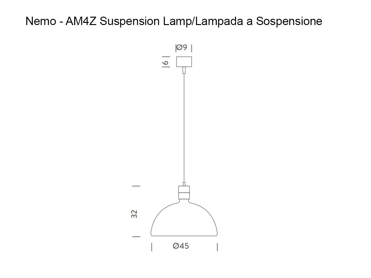 Nemo Am4z Suspension Lamp