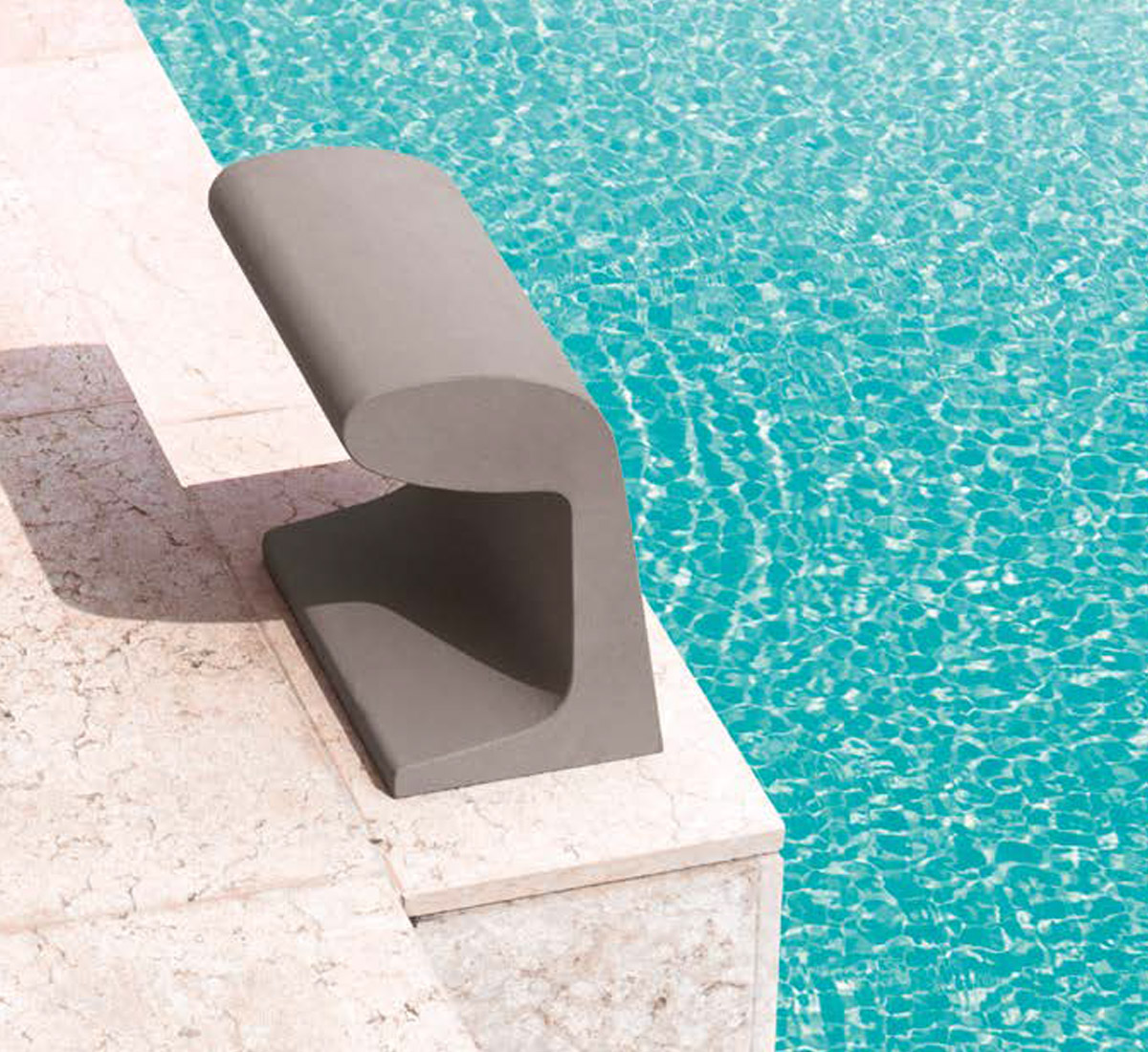 Nemo Borne Beton Grand Outdoor Floor Lamp
