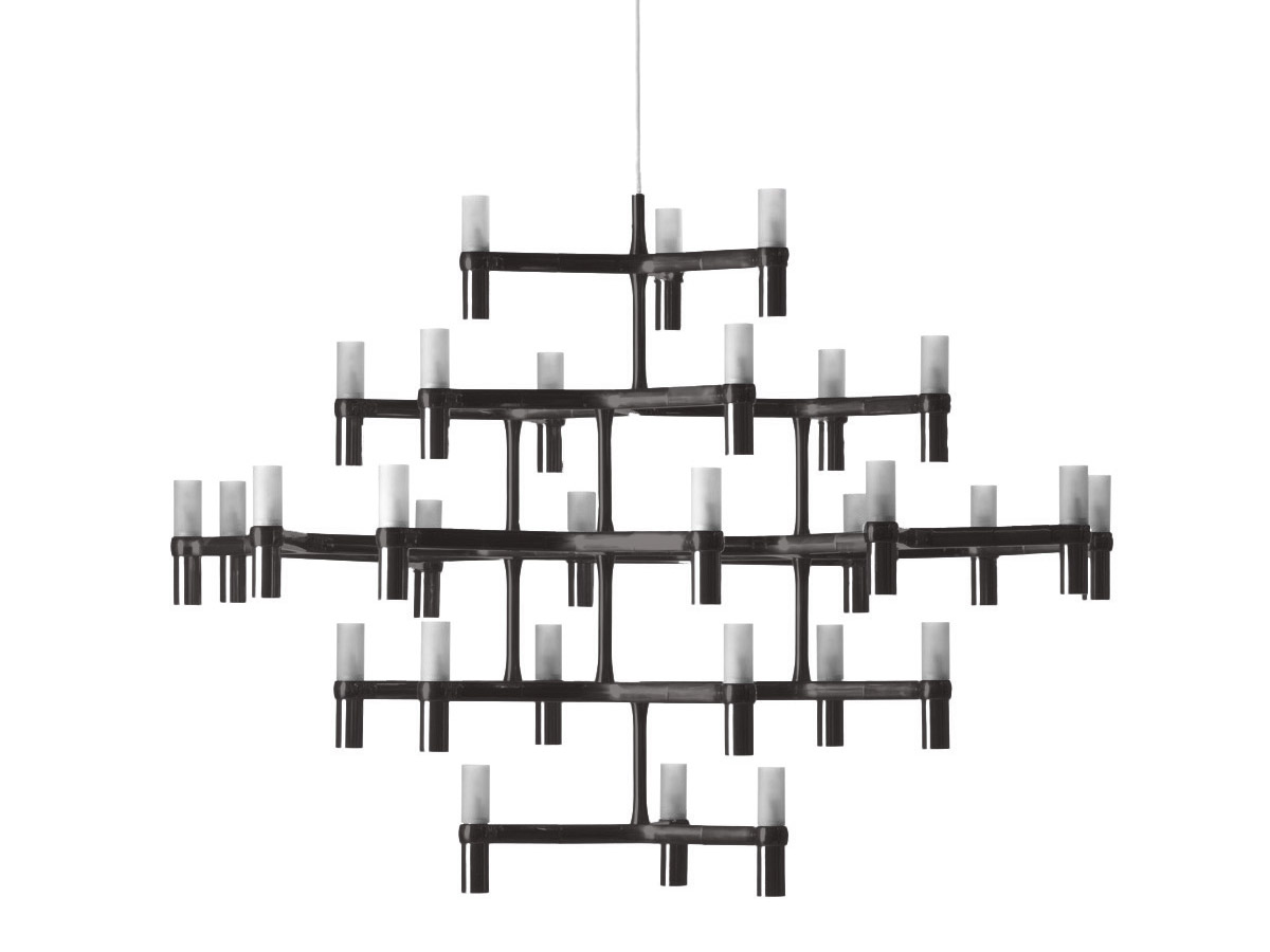 Подвесной светильник Nemo Crown Major Black Plated