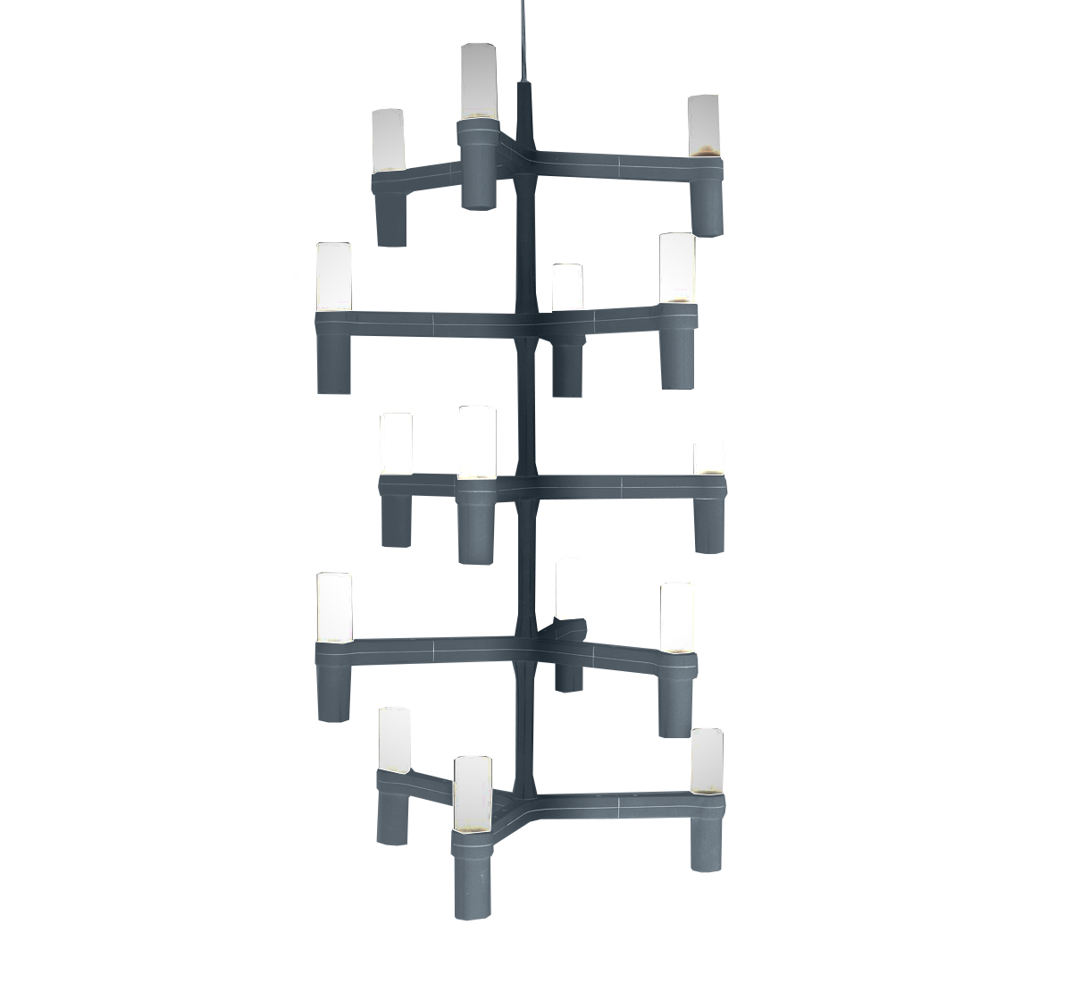 Nemo Crown Multi Glossy Suspension Lamp