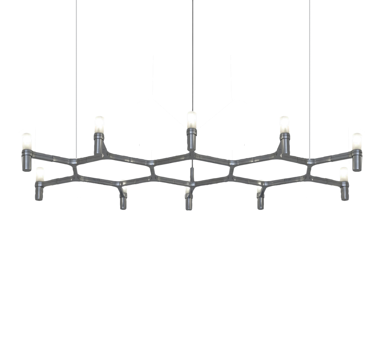 Nemo Crown Plana Halo Led Suspension Lamp