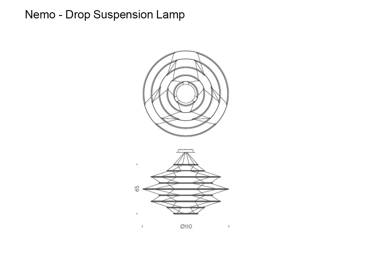 Nemo Drop Suspension Lamp