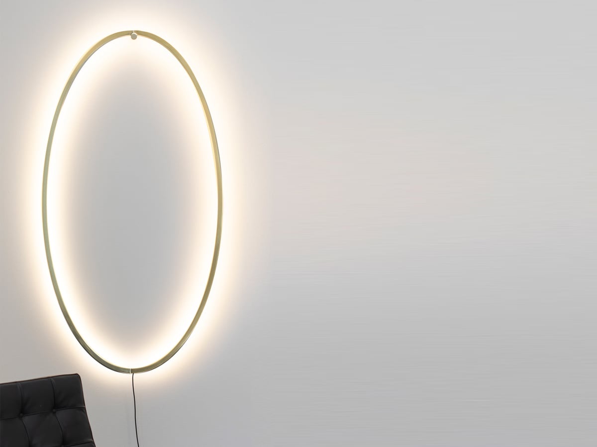 Nemo Ellisse Wall Lamp Gold