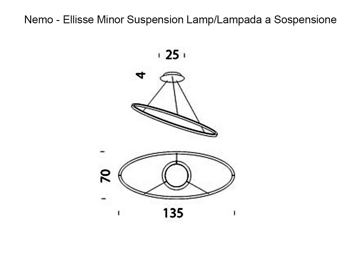 Nemo Ellisse Pendant Minor
