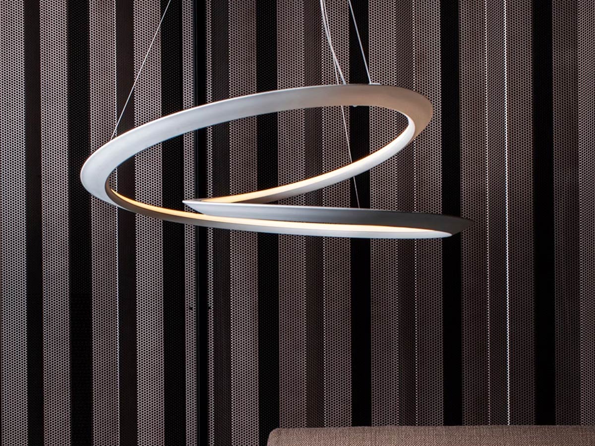 Nemo Kepler Minor Suspension Lamp White Uplight