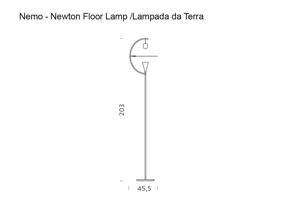 Nemo Newton Floor Lamp